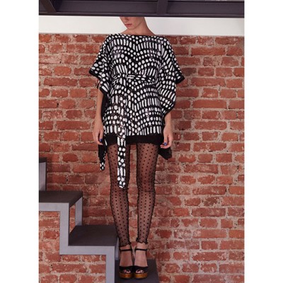 Poupee-Collection_PE2013S008_Kaftano-in-seta-e-tulle+S009_Leggings-in-tulle